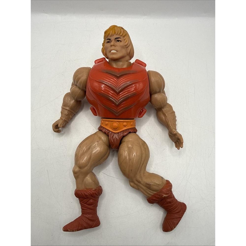 1981 Mattel Masters Of The Universe MOTU HE-MAN Soft Head Taiwan Original